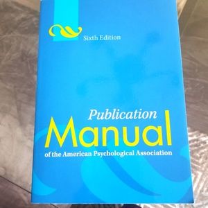 APA 6th Edition Manual 2019